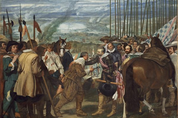 Velázquez La Rendición de_Breda_o_Las_Lanzas_(Museo_del_Prado,_1634-35)